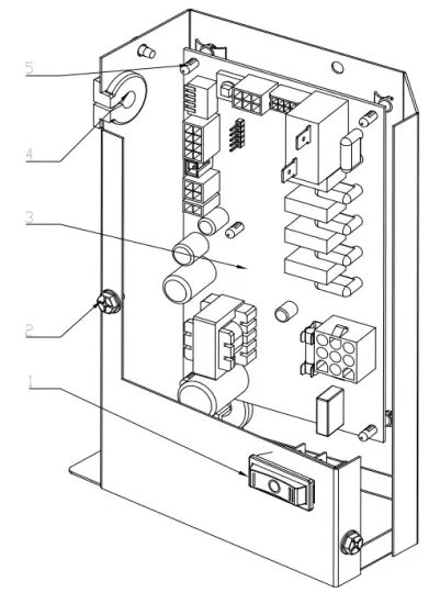 MANITOWOC UGF0040 Ice Machine - UGF0040 CONTROL BOX 2