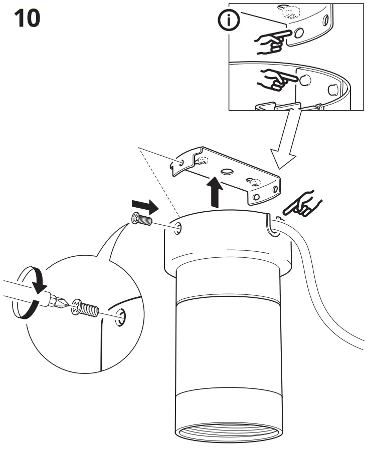 IKEA 604 247 94 NYMÅNE Ceiling Spotlight with 1 Lights - Fig12