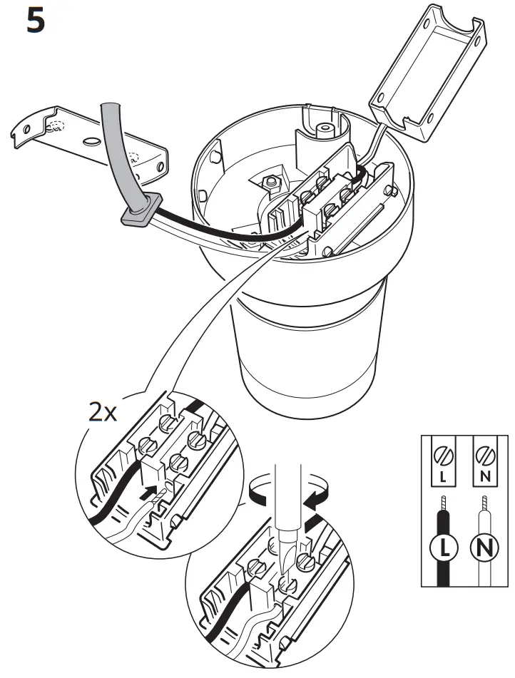 IKEA 604 247 94 NYMÅNE Ceiling Spotlight with 1 Lights - Fig4
