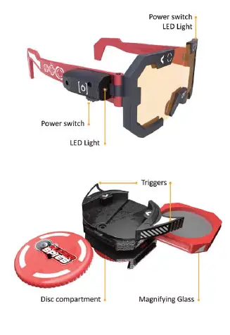 STICKY LIL FINGERS Super Spies Secret Agent Spymaster Kit FIG 7