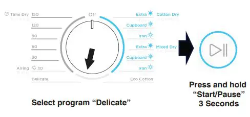 Westinghouse-WDV656N3WB-Front-Load-Clothes-Dryer-FIG-11