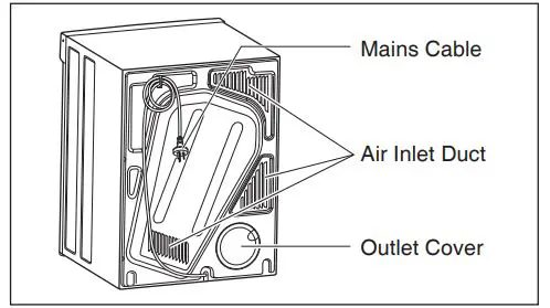 Westinghouse-WDV656N3WB-Front-Load-Clothes-Dryer-FIG-8