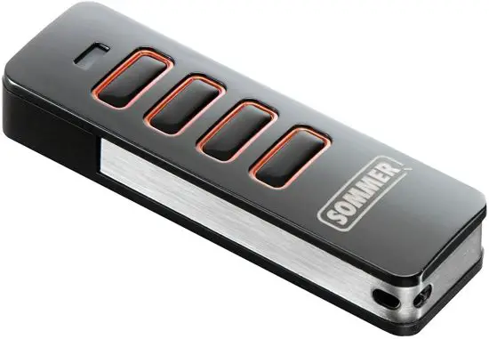 SOMMER-4018-PEARL-Remote-Control-For-Garage-Door-Openers