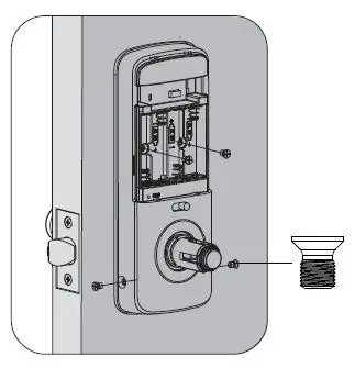 SCHLAGE SREEAS2GR9BL Ease S2 Smart Entry Lock 11