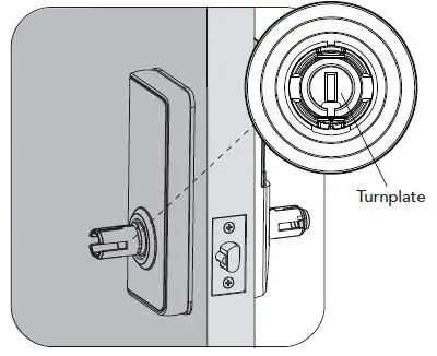 SCHLAGE SREEAS2GR9BL Ease S2 Smart Entry Lock 14
