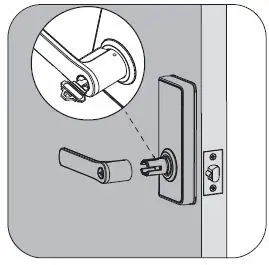 SCHLAGE SREEAS2GR9BL Ease S2 Smart Entry Lock 15