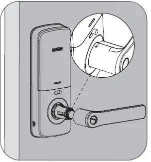 SCHLAGE SREEAS2GR9BL Ease S2 Smart Entry Lock 16