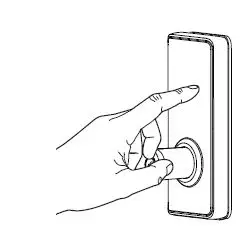 SCHLAGE SREEAS2GR9BL Ease S2 Smart Entry Lock 24