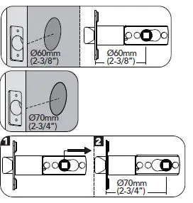 SCHLAGE SREEAS2GR9BL Ease S2 Smart Entry Lock 5