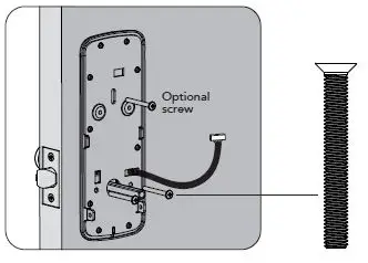 SCHLAGE SREEAS2GR9BL Ease S2 Smart Entry Lock 8