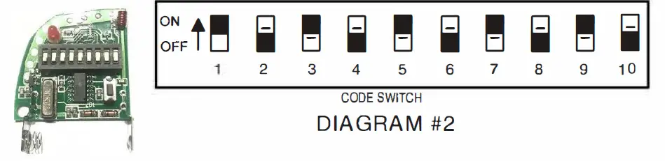 Supersonic-Gate-Door-Automation-FF3060-Mini-Transmitter-fig-1