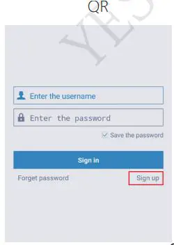 YESKAMO Wireless CCTV Camera Indoor IP Camera FHD Home WIFI User Manual - New Account