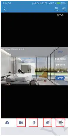 YESKAMO Wireless CCTV Camera Indoor IP Camera FHD Home WIFI User Manual - Record, Speaker and Sensitivity