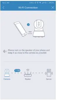 YESKAMO Wireless CCTV Camera Indoor IP Camera FHD Home WIFI User Manual - Wifi Connection