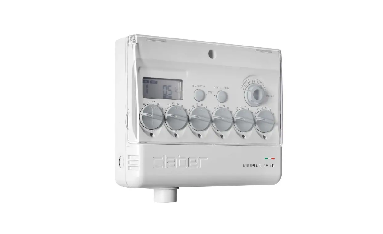 Claber 8060 Multipla Dc 9 V Lcd Instruction Manual Claber 8060 Multipla Dc 9 V Lcd Instruction Manual