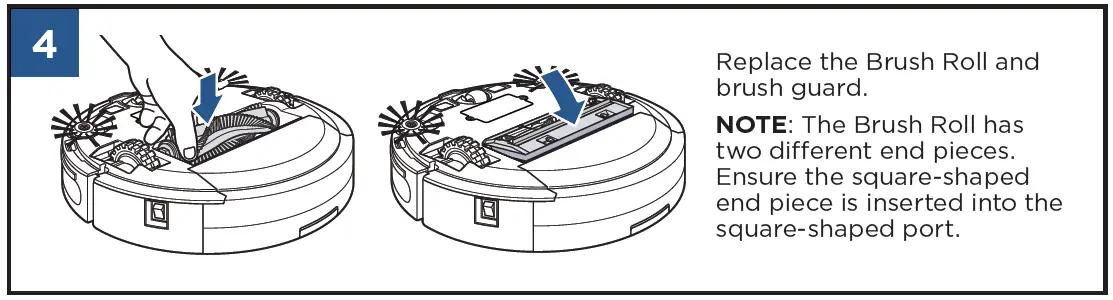 Cleaning the Brush Roll