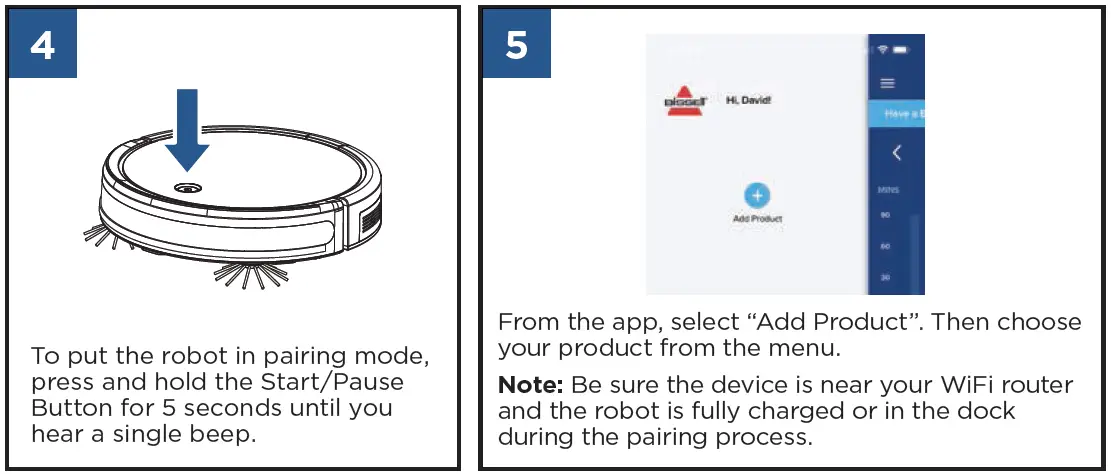 Connecting to the App