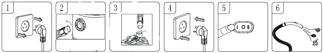 KLARSTEIN 10007544 IVC 50 Wet Dry Vacuum Cleaner - Operation of blower