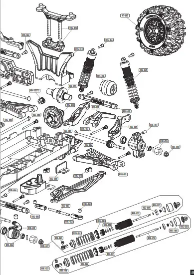 hobbytech ROGT RD RTR ROGUE TERRA Monster Truck - fig 11