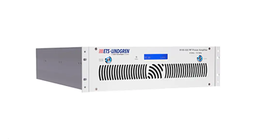 Ets Lindgren 8000-033 Rf Power Amplifier User Manual Ets Lindgren 8000-033 Rf Power Amplifier User Manual