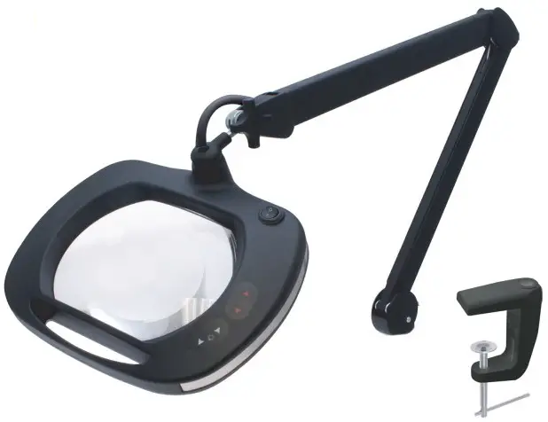 ideal-tek LE-UVWE5D Magnifying LED Lamp