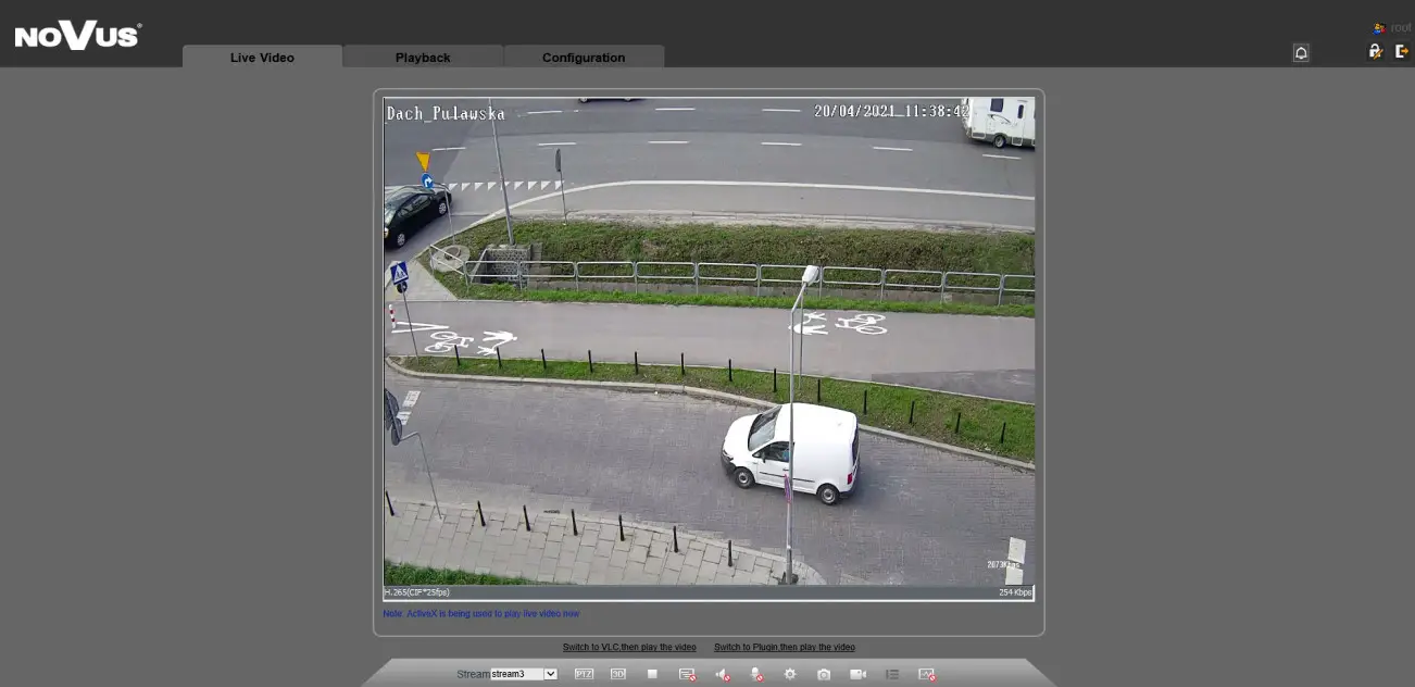 NOVUS 8000 Series IP PTZ Cameras - ActiveX installation