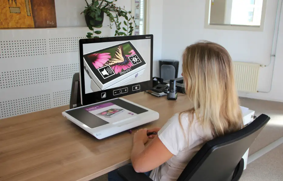 Rehan Electronics Acuity Speech Desktop Video Magnifier User Manual