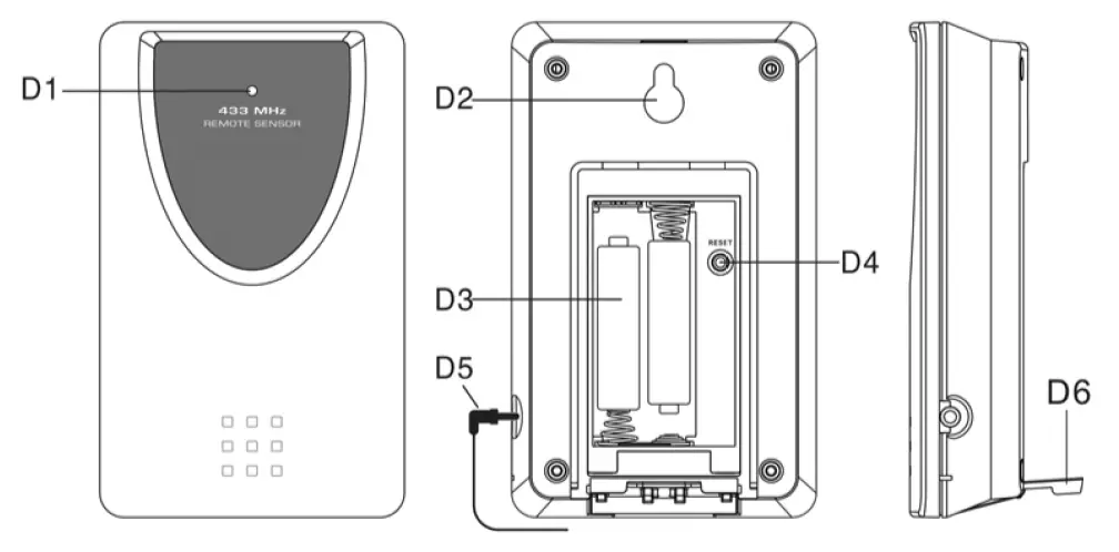 HYUNDAI WS 2494 Stand Weather Station 2