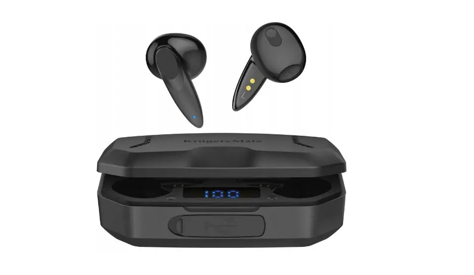 Kruger Matz Kmpm6 Wireless Earphones With Power Bank Owner's Manual Kruger Matz Kmpm6 Wireless Earphones With Power Bank Owner's Manual