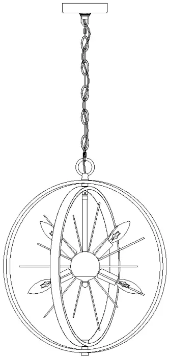 Newdecorworld A04088 Modren lighting fixture