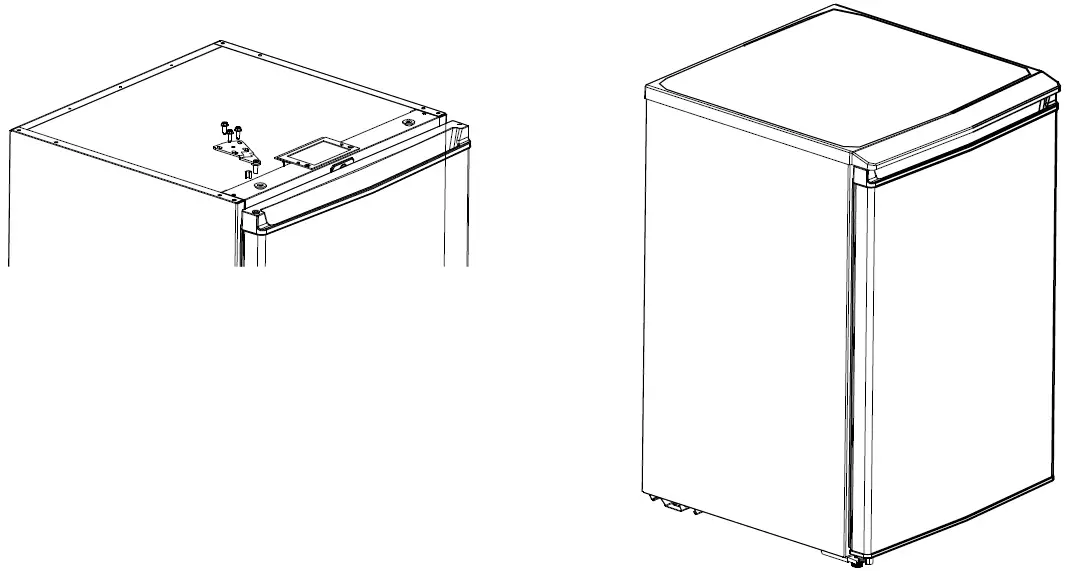 inventor KF2-860MS Upright Freezer 24