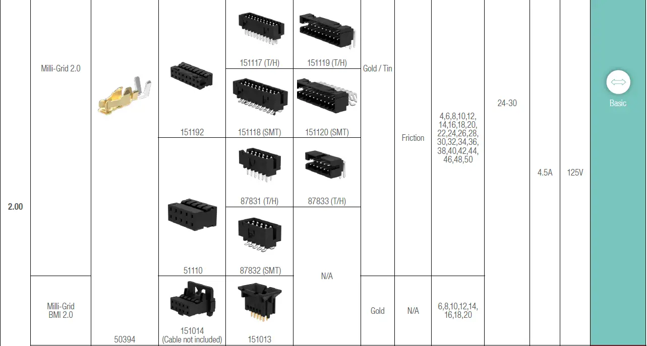 molex Micro-Lock Plus Wire-to-Board Connector System fig 16