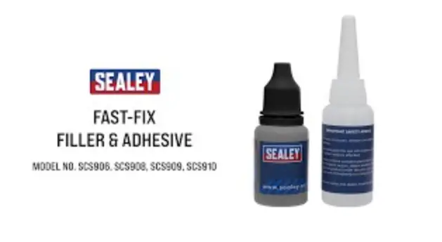 Sealey Scs906 Fast Fix Filler And Adhesive Instructions Sealey Scs906 Fast Fix Filler And Adhesive Instructions