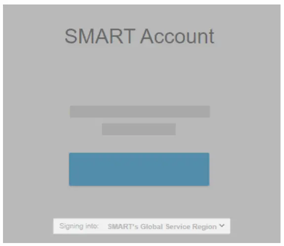 Changing the service region