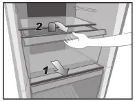 Panasonic Refrigerator - Removing
