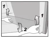 Panasonic Refrigerator- Removing3