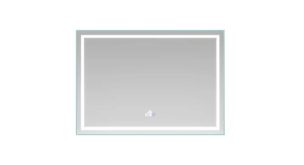 Arpella Ledwsm2430 Miramar 48 Inch W X 36 Inch H Large Rectangular Frameless Led Wall Bathroom Vanity Mirror Instruction Manual