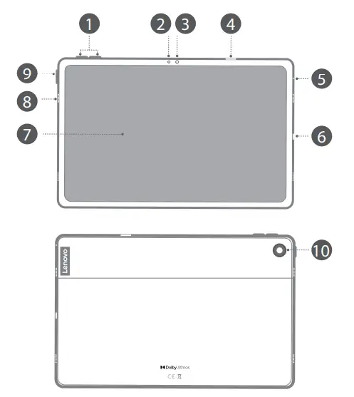 Lenovo Tab M10 Plus 3rd Gen Android Tablet - Fig 1