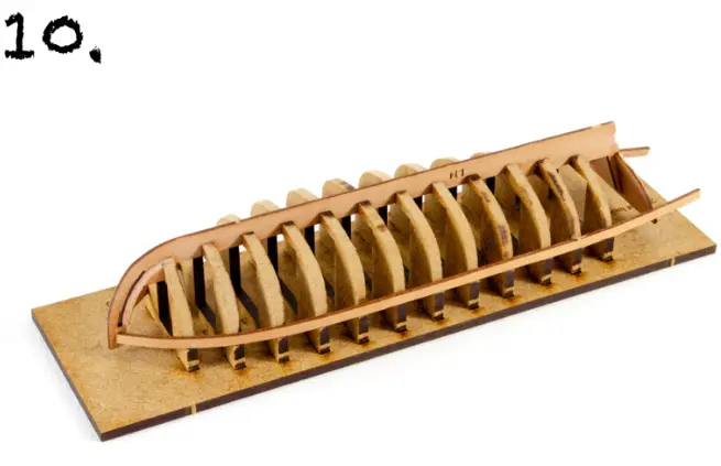 VANGUARD MODELS KR-62144 26 Inch Wood Boat - fig10