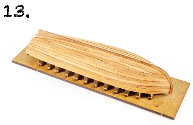 VANGUARD MODELS KR-62144 26 Inch Wood Boat - fig13