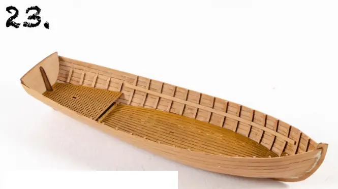VANGUARD MODELS KR-62144 26 Inch Wood Boat - fig23