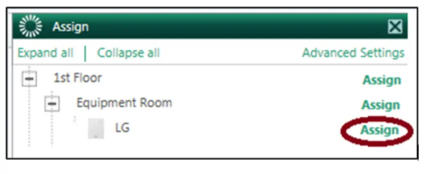 LG VRF – Lutron Palladiom Thermostat - Assigning4