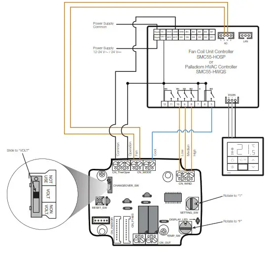 LG VRF – Lutron Palladiom Thermostat - Diagrams23
