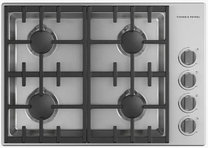 FISHER PAYKEL CDV3-304H-L 30 Inch Gas Cooktop LPG product