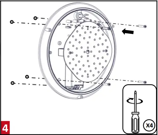 resistex 850525 Omegaled LED Porthole Light B 4