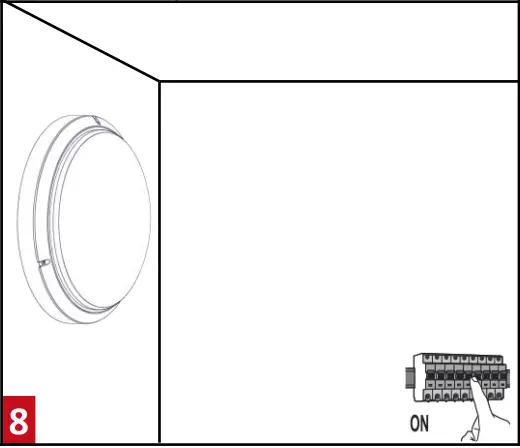 resistex 850525 Omegaled LED Porthole Light B 8