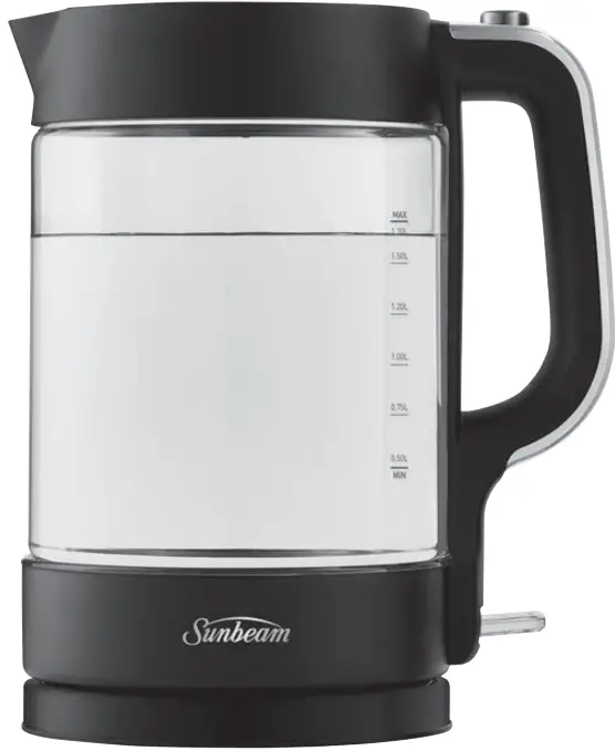 Sunbeam KE6450K Black Classics Glass Kettle