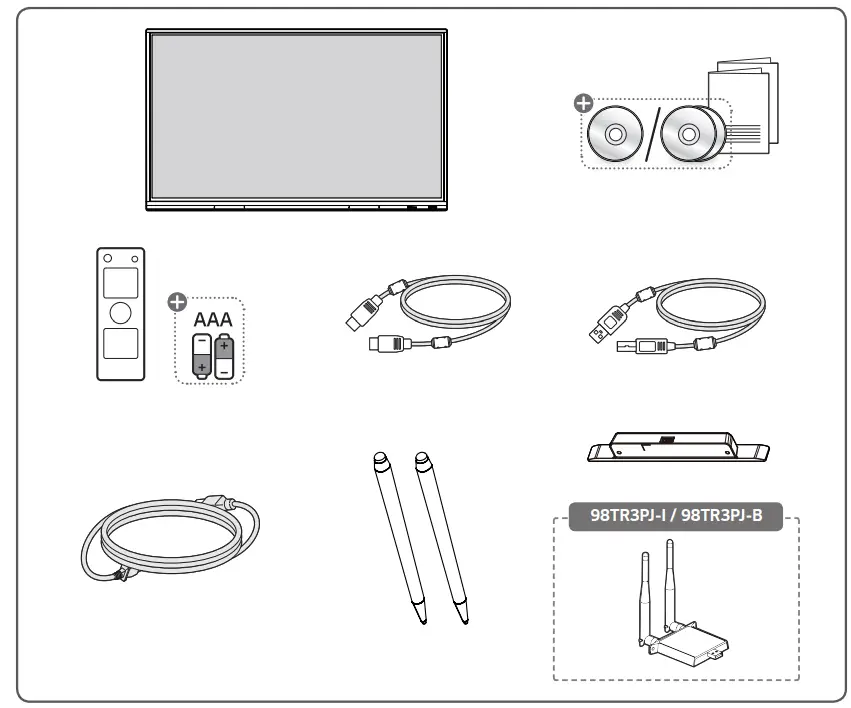 LG 98TR3PJ-I Digital Signage Monitor - Figure 1