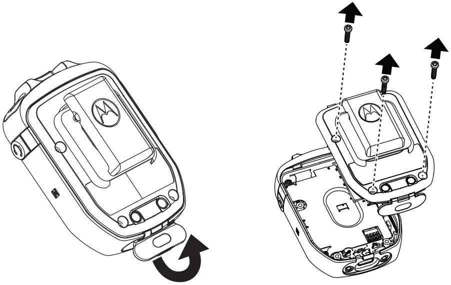 Unscrewing the Back Housing