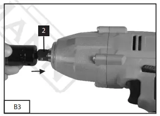 BORMANN PRO BEW5200 Cordless Impact Wrench-fig4